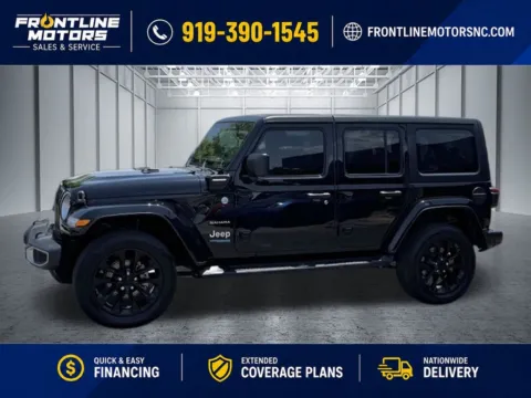 More photos of 2021 Jeep Wrangler Unlimited Sahara 4xe at Frontline Motors Clayton, NC