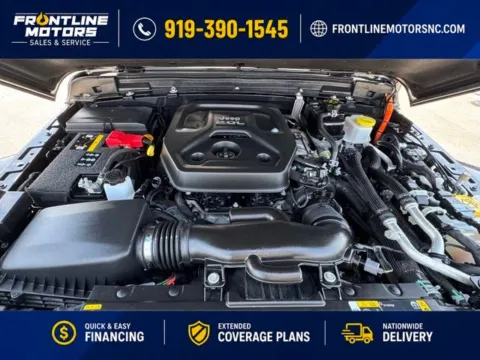 Another view of 2021 Jeep Wrangler Unlimited Sahara 4xe for sale in Clayton, NC at Frontline Motors Clayton