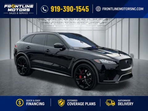 Black 2020 Jaguar F-PACE SVR for sale in Clayton, NC