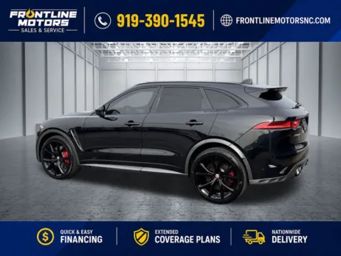 More photos of 2020 Jaguar F-PACE SVR at Frontline Motors Clayton, NC