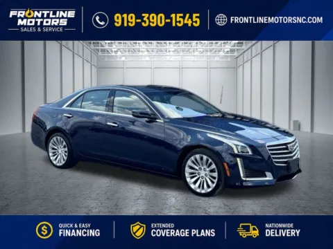 Blue 2018 Cadillac CTS 3.6L Premium for sale in Clayton, NC