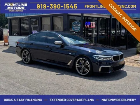Black 2020 BMW 5 Series M550i xDrive for sale in Clayton, NC