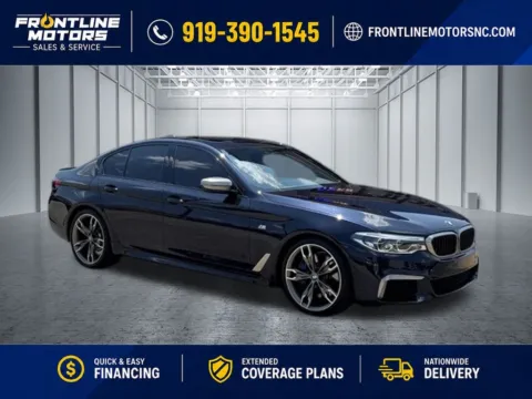 Black 2020 BMW 5 Series M550i xDrive for sale in Clayton, NC