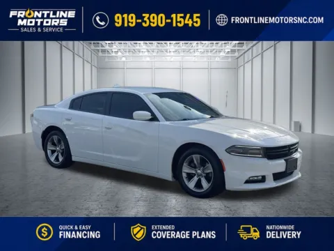 White 2016 Dodge Charger SXT for sale in Clayton, NC