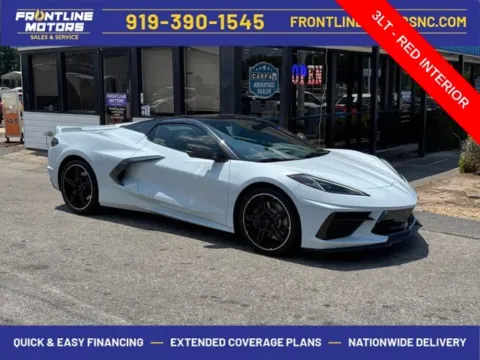 White 2020 Chevrolet Corvette Stingray for sale in Clayton, NC