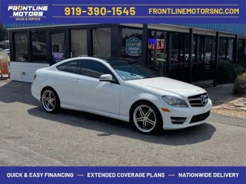 White 2014 Mercedes-Benz C-Class C 250 for sale in Clayton, NC