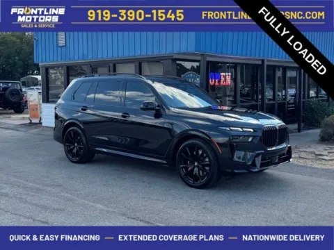 Black 2024 BMW X7 xDrive40i for sale in Clayton, NC