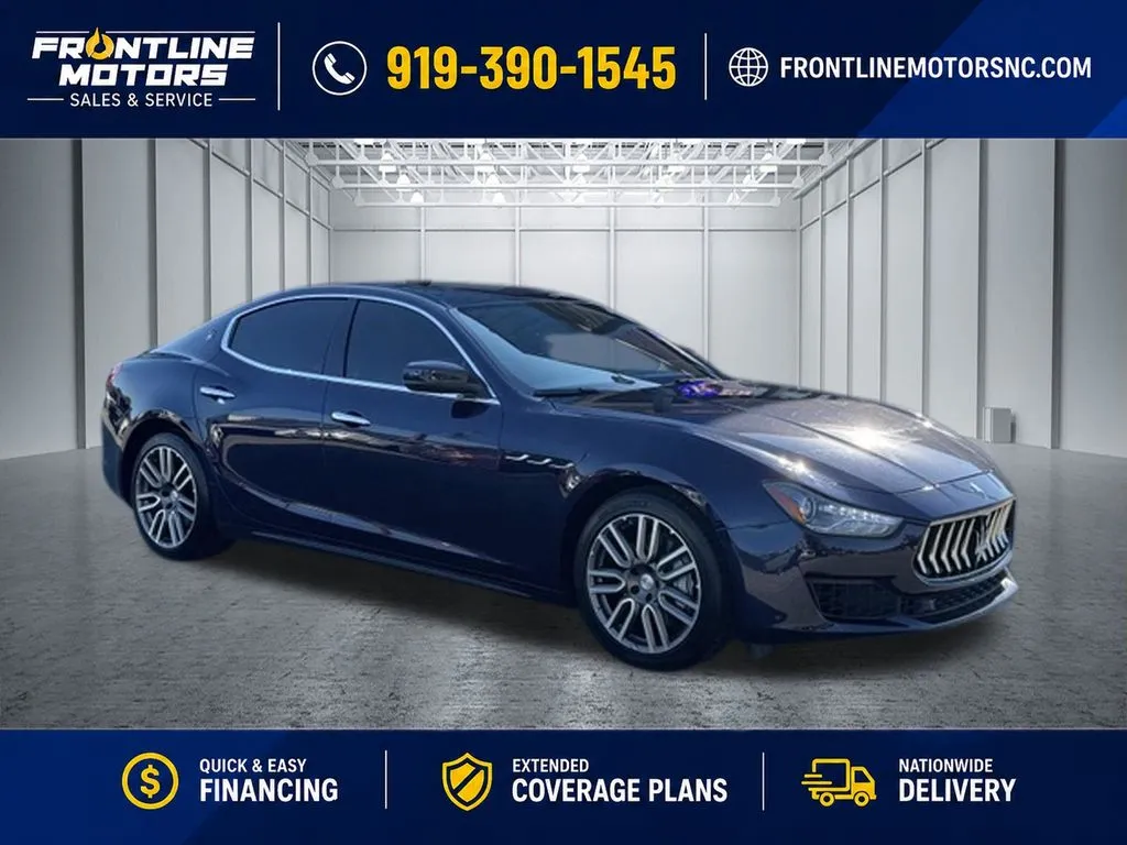 Blue 2018 Maserati Ghibli for sale in Clayton, NC