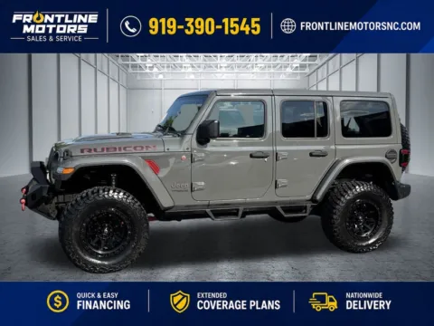 More photos of 2021 Jeep Wrangler Unlimited Rubicon at Frontline Motors Clayton, NC