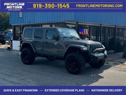 Gray 2021 Jeep Wrangler Unlimited Rubicon for sale in Clayton, NC