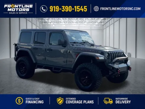 Gray 2021 Jeep Wrangler Unlimited Rubicon for sale in Clayton, NC
