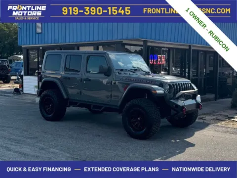 Gray 2021 Jeep Wrangler Unlimited Rubicon for sale in Clayton, NC