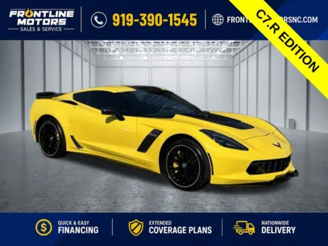 Yellow 2016 Chevrolet Corvette Z06 for sale in Clayton, NC