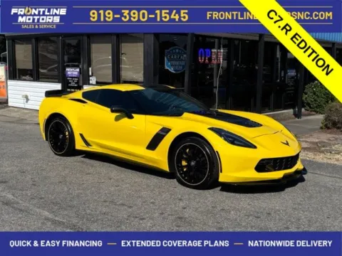 Yellow 2016 Chevrolet Corvette Z06 for sale in Clayton, NC
