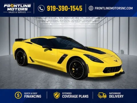 Yellow 2016 Chevrolet Corvette Z06 for sale in Clayton, NC