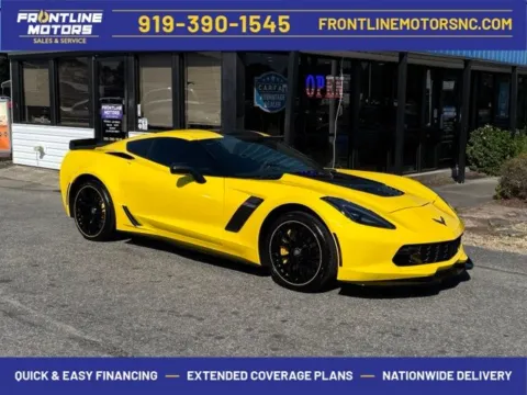 Yellow 2016 Chevrolet Corvette Z06 for sale in Clayton, NC