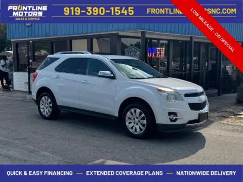 White 2011 Chevrolet Equinox LTZ for sale in Clayton, NC