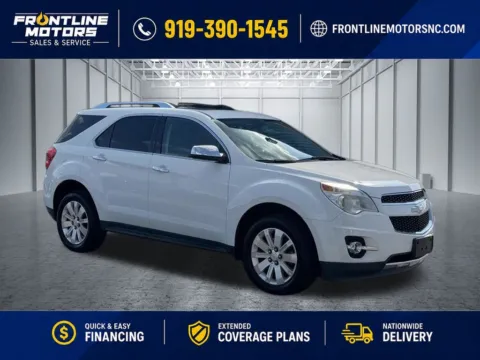 White 2011 Chevrolet Equinox LTZ for sale in Clayton, NC