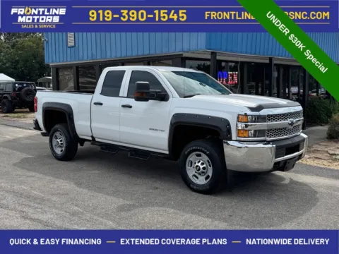 White 2019 Chevrolet Silverado 2500HD Work Truck for sale in Clayton, NC