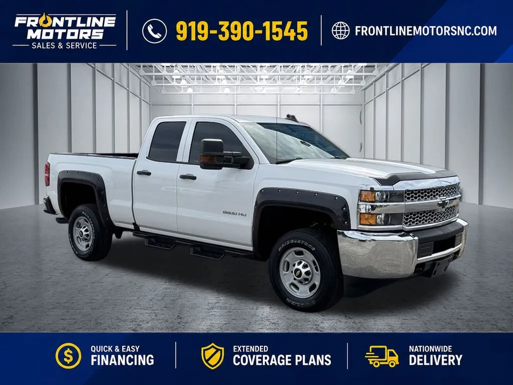 White 2019 Chevrolet Silverado 2500HD Work Truck for sale in Clayton, NC