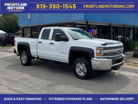 White 2019 Chevrolet Silverado 2500HD Work Truck for sale in Clayton, NC