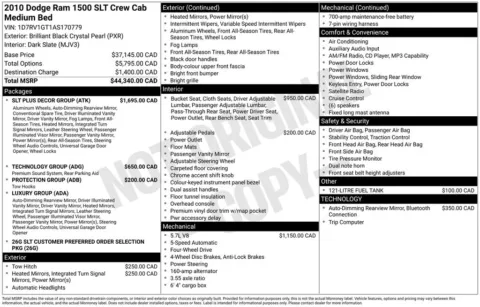 Photos of 2010 Ram 1500 SLT for sale in Clayton, NC at Frontline Motors Clayton
