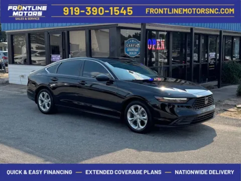 Black 2023 Honda Accord LX for sale in Clayton, NC