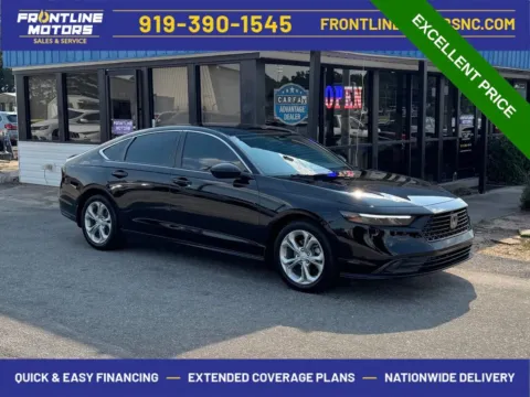 Black 2023 Honda Accord LX for sale in Clayton, NC