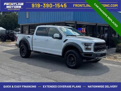 White 2018 Ford F-150 Raptor for sale in Clayton, NC