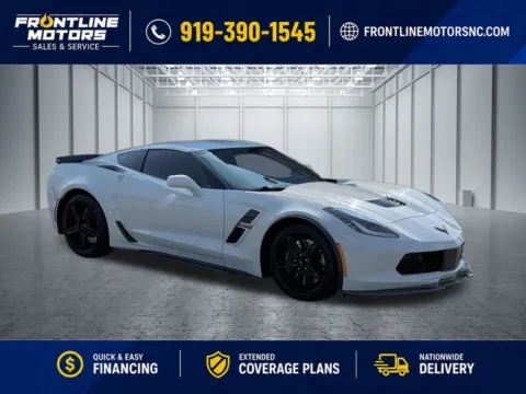 White 2018 Chevrolet Corvette Grand Sport for sale in Clayton, NC