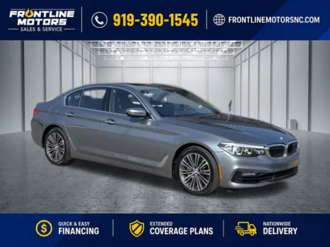 Gray 2018 BMW 5 Series 540i xDrive for sale in Clayton, NC