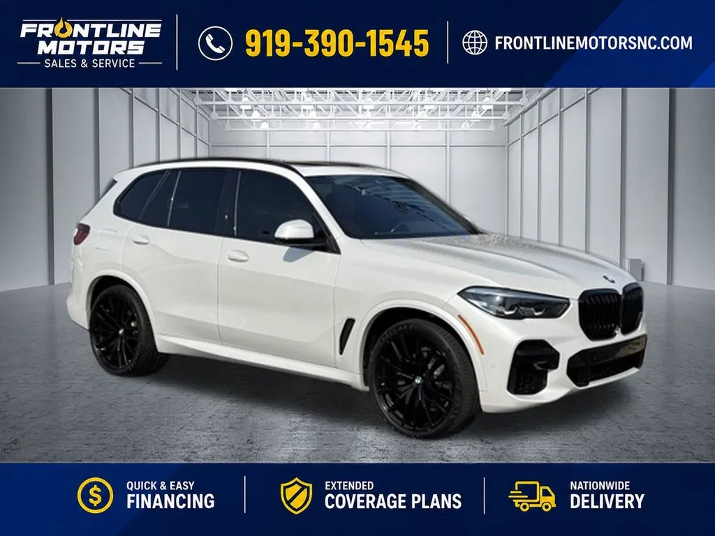White 2022 BMW X5 xDrive40i for sale in Clayton, NC