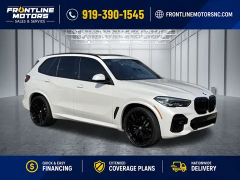 White 2022 BMW X5 xDrive40i for sale in Clayton, NC