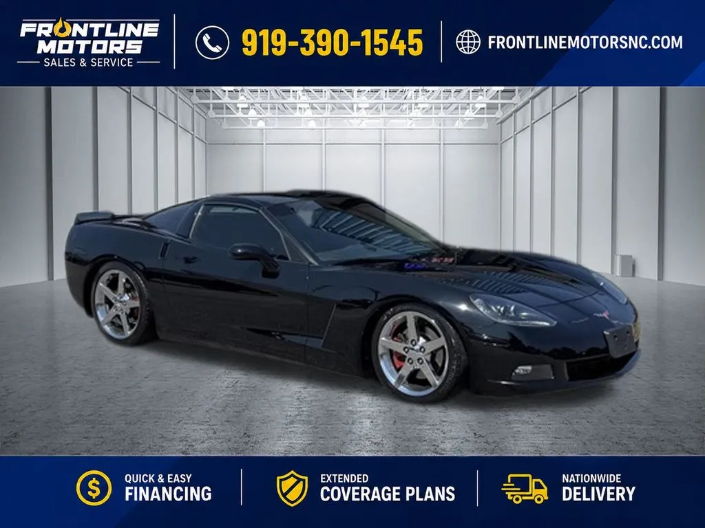 Black 2005 Chevrolet Corvette for sale in Clayton, NC