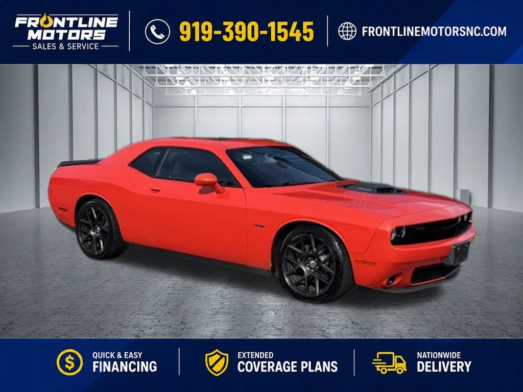 Orange 2016 Dodge Challenger R/T Shaker for sale in Clayton, NC