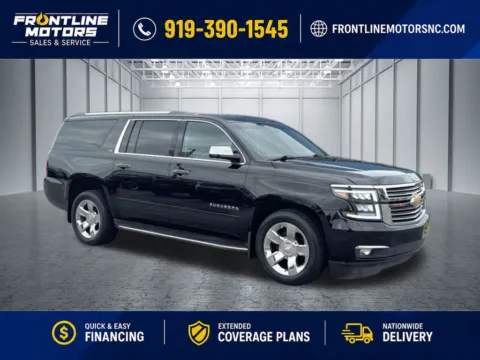 Black 2015 Chevrolet Suburban LTZ for sale in Clayton, NC