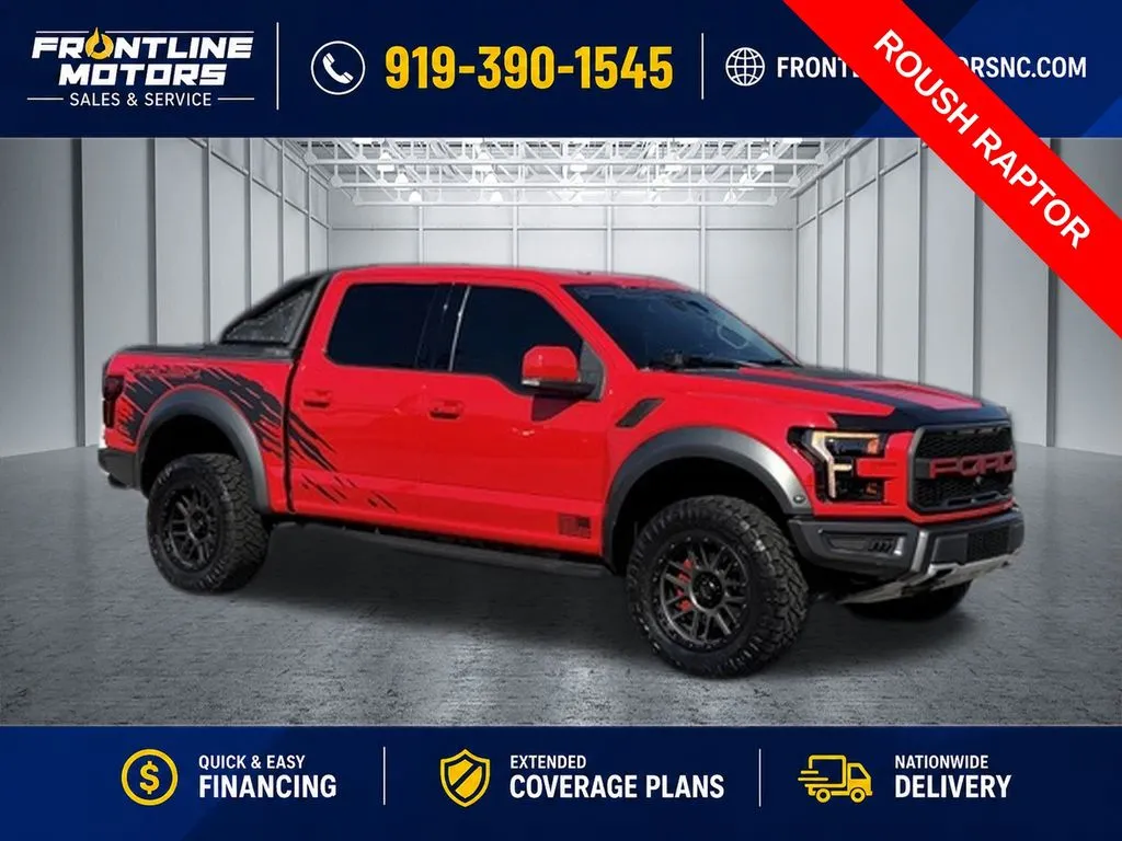 Red 2018 Ford F-150 Raptor for sale in Clayton, NC
