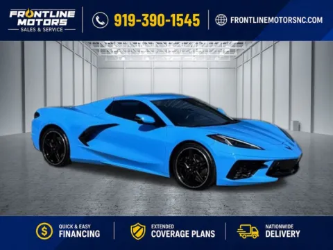 Blue 2021 Chevrolet Corvette Stingray for sale in Clayton, NC