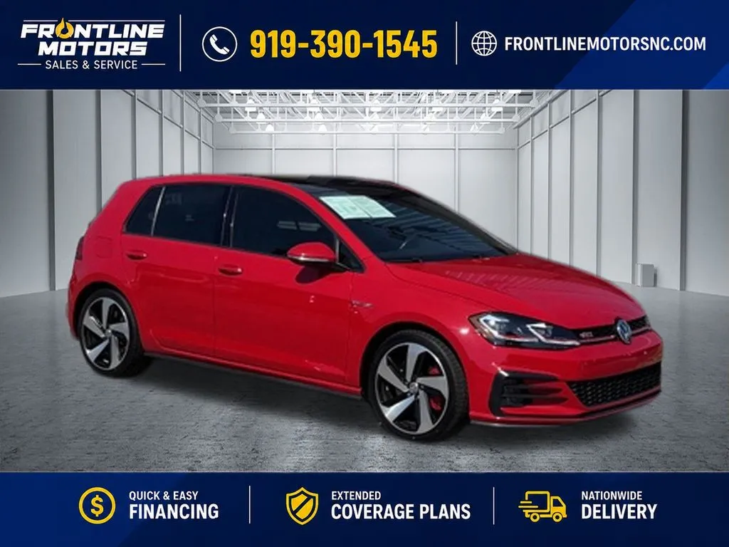 Red 2019 Volkswagen Golf GTI 2.0T SE for sale in Clayton, NC