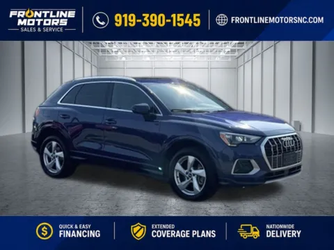 Blue 2021 Audi Q3 Premium for sale in Clayton, NC