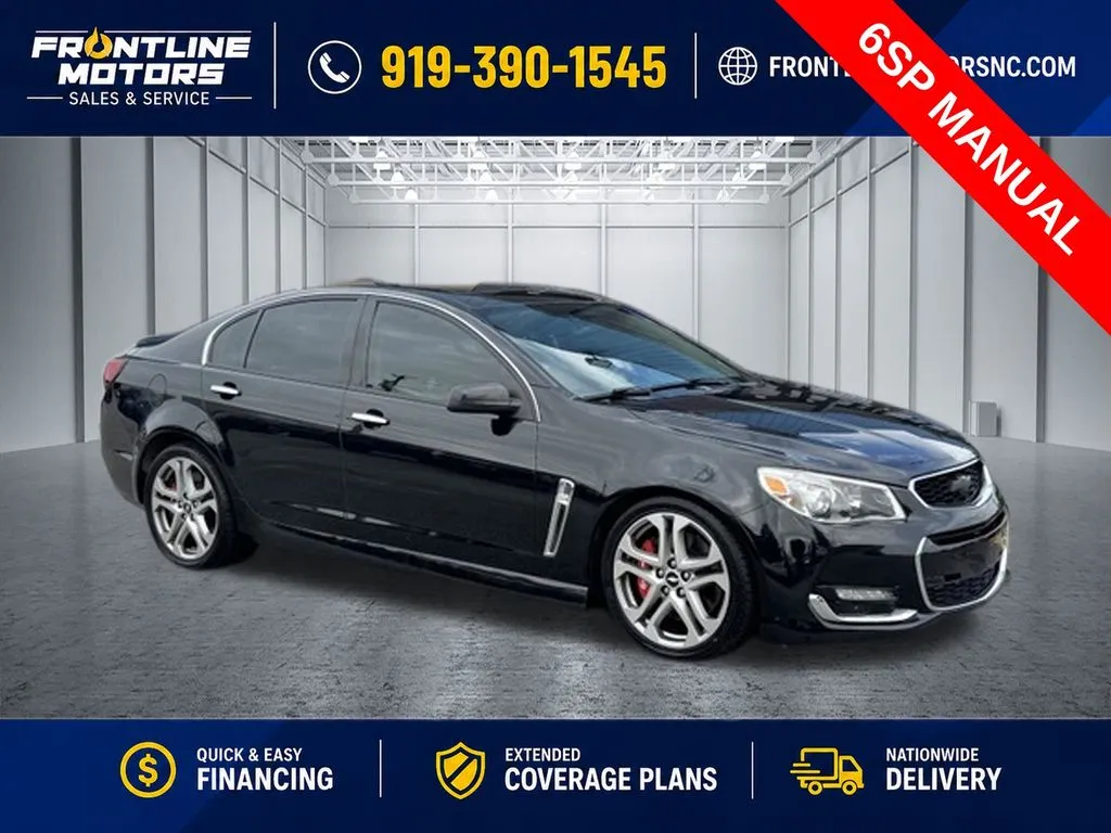 Black 2017 Chevrolet SS for sale in Clayton, NC