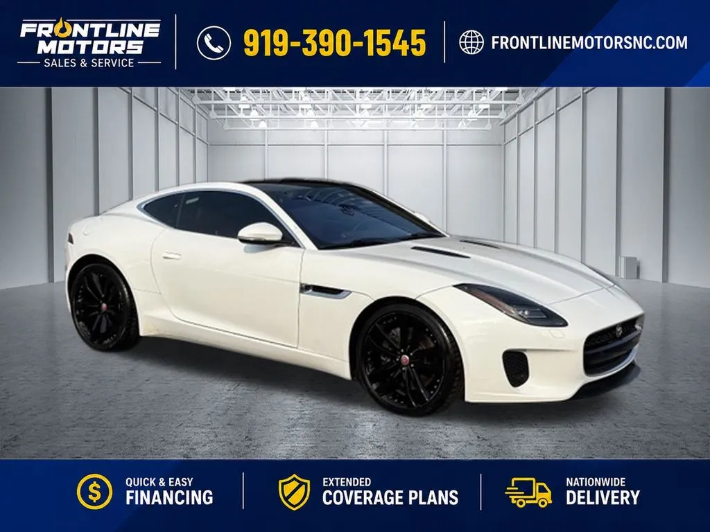 White 2019 Jaguar F-TYPE P300 for sale in Clayton, NC