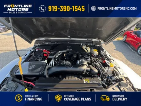 Another view of 2020 Jeep Wrangler Unlimited Willys for sale in Clayton, NC at Frontline Motors Clayton