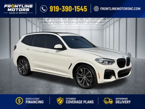 White 2021 BMW X3 sDrive30i for sale in Clayton, NC