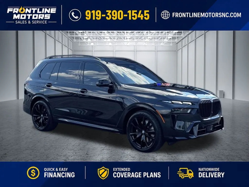 Black 2024 BMW X7 xDrive40i for sale in Clayton, NC