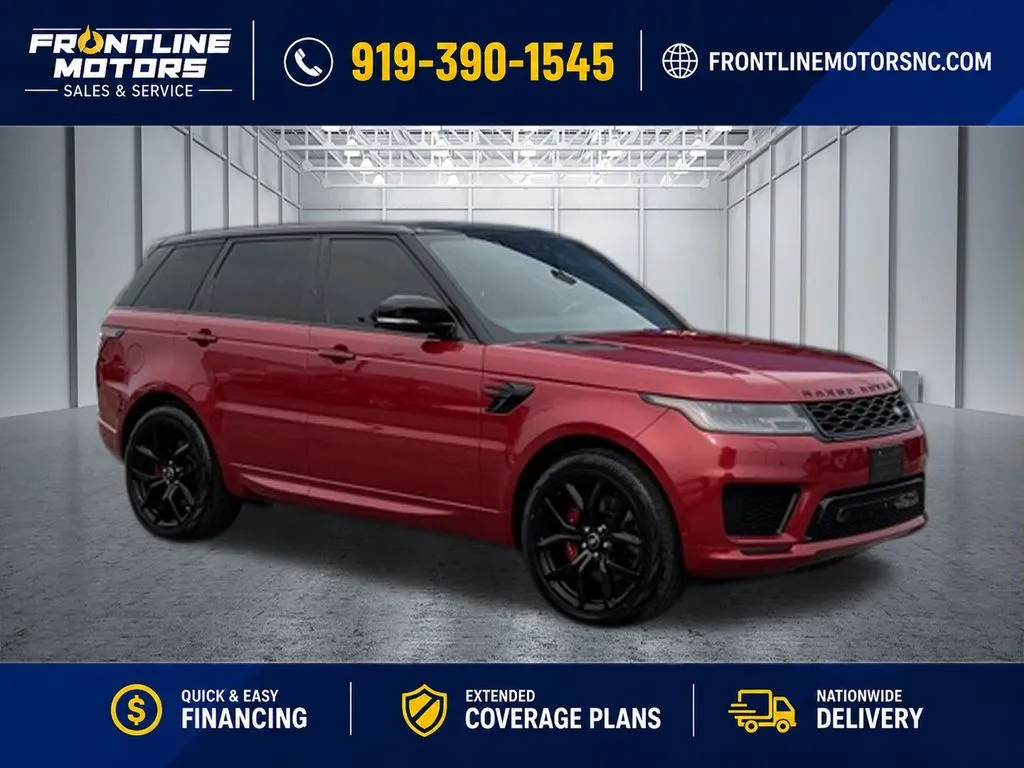 Red 2018 Land Rover Range Rover Sport Autobiography for sale in Clayton, NC