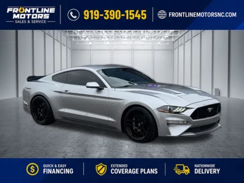 Silver 2022 Ford Mustang GT Premium for sale in Clayton, NC