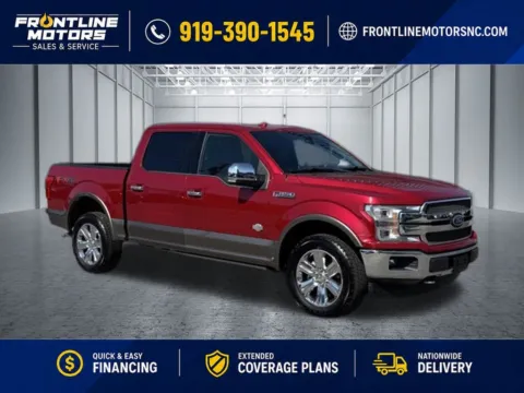 Red 2020 Ford F-150 King Ranch for sale in Clayton, NC