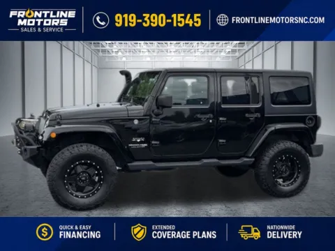 More photos of 2018 Jeep Wrangler JK Unlimited Sahara at Frontline Motors Clayton, NC