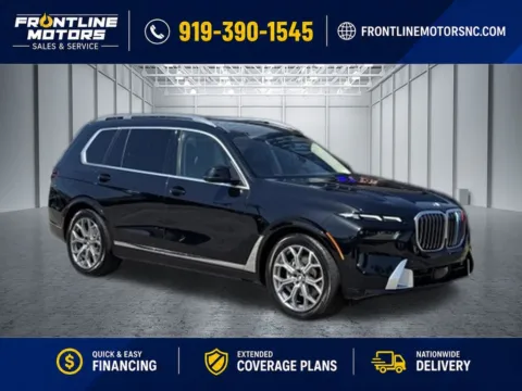 Black 2023 BMW X7 xDrive40i for sale in Clayton, NC